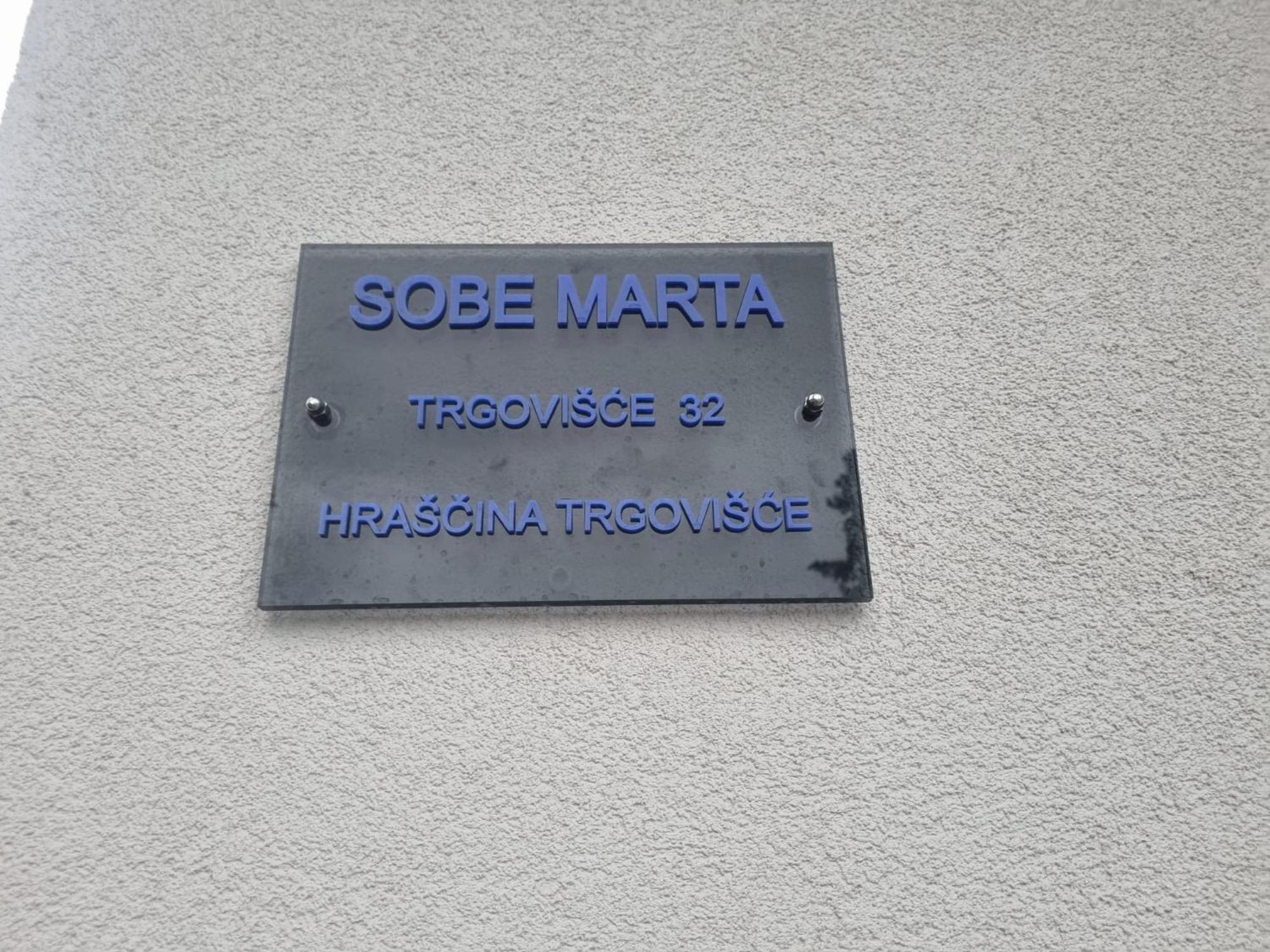 Sobe Marta Hotell Trgovisce Eksteriør bilde